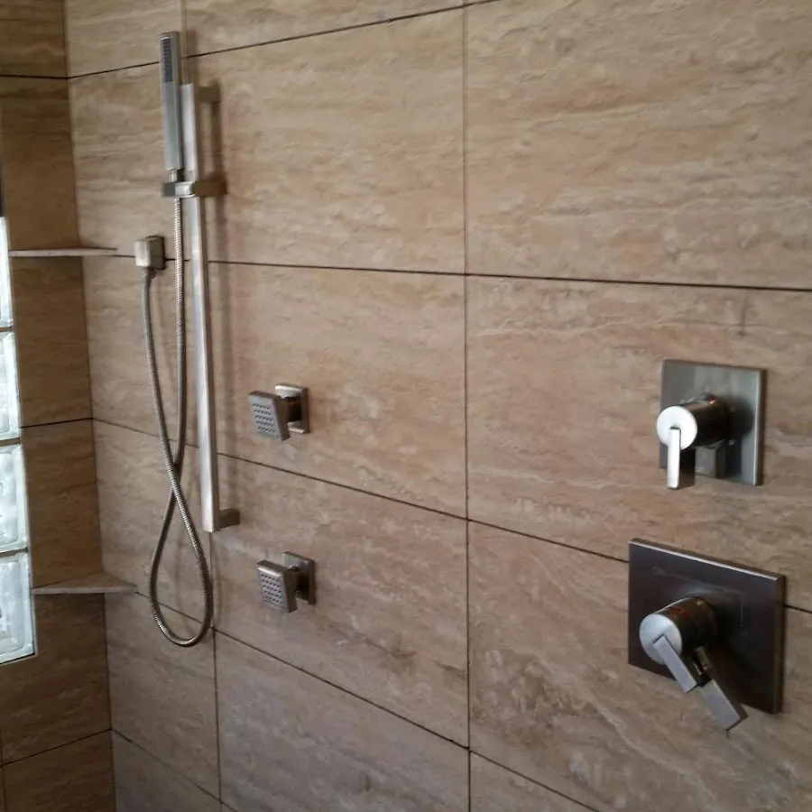 Shower fixture installation for Frozen Pipe Repair in Flowing Wells
